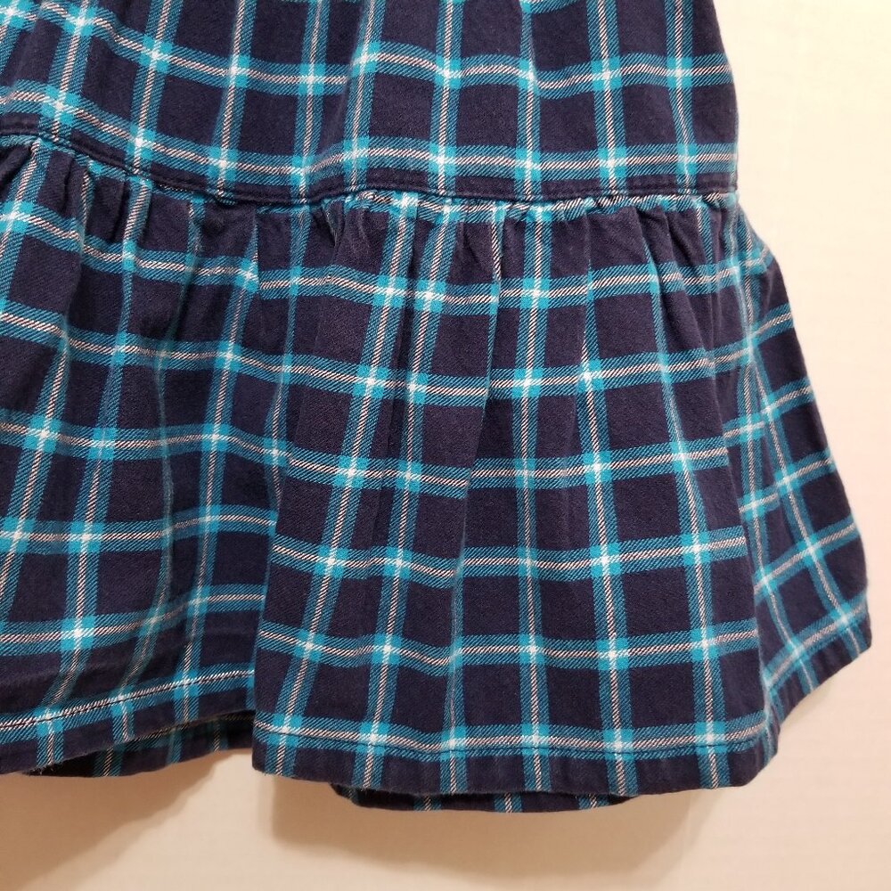 Justice skort 10 plaid metallic schoolgirl mini academia cotton checks - Picture 5 of 12